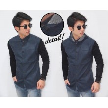 Shanghai Hooded Shirt Navy