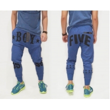 Sweatpants Boy Five 55 Blue