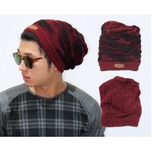 Korean Kupluk 2 In 1 Camouflage Maroon