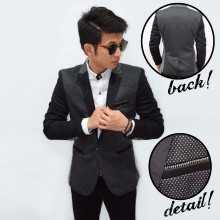 Mens Classy Blazer Dotty Pattern