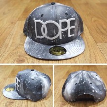 Topi Snapback Dope Galaxy Grey