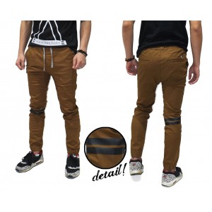 Jogger Pants Chino Double Stripe Kakkoii Gold
