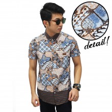 Kemeja Short Batik Paoman Casual