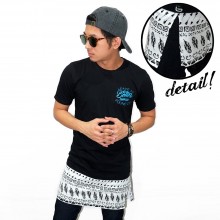 Longline T-Shirt Hunter Arrow Black