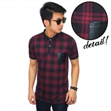 Polo Tartan Square Maroon