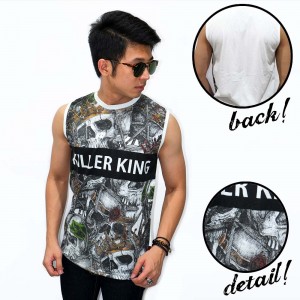 Tank Top Killer King Skull