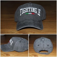 Topi Italian Fighting Black Faded