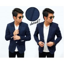 Blazer Nylon Fashion Navy