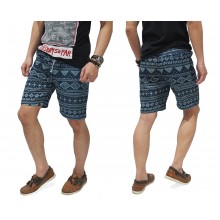 Celana Pendek Denim Tribal Triangle