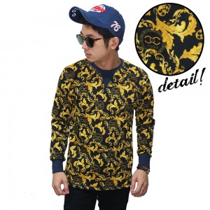 Sweatshirt Leaf Gold