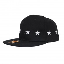 Topi Snapback Stars Circle Black