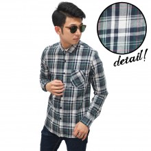 Kemeja Flanel Ancient Tartan Dark Green