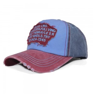 Topi Two Tone Text Blue
