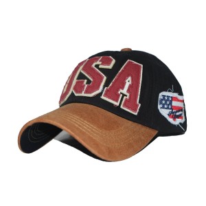 Topi USA Flag Black