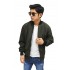 Jaket Bomber Parasut Dark Green