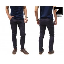 Celana Panjang Chino Basic With List Kakkoii Dark Purpl