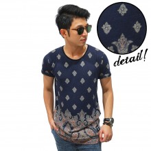 Ethnic Batik Bottom Pattern T-Shirt