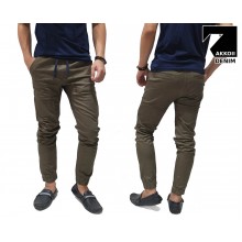 Jogger Pants Chino Basic Kakkoii Dark Green