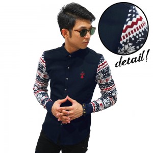 Kemeja Sleeve Tribal Vector