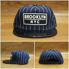 Topi Snapback Brooklyn NYC Navy