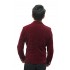 Blazer Red Velvet With Deer Pin