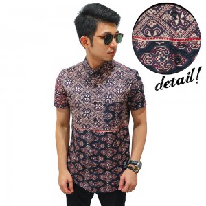 Kemeja Short Classic Batik Ethnic