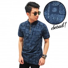 Polo Square Circle Tribal Navy