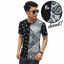 Tribal Mix Anchor Pattern Tee