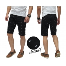 Celana Pendek Butterfly Pattern Black