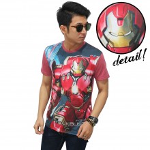 Kaos Superheroes Iron Man Hulkbuster Soft Red