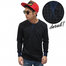 Sweatshirt Dark Small Square Black