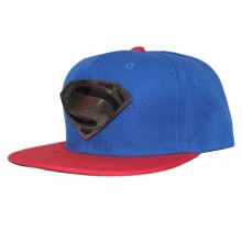 Topi Snapback Superman Paint Splash Blue