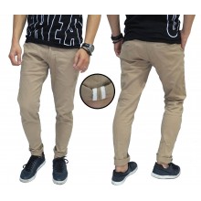 Celana Panjang Chino With Ribbon List Khaki