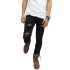 Jeans Ripped Mega Destroyed Black