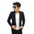 Blazer Formal Pocket List Gold Black