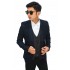 Blazer Formal Basic Dark Navy