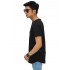 Longline T-Shirt Destroy Black