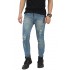 Celana Jeans Ripped Vintage Dirty Blue