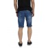 Celana Pendek Denim Spotting Ripped Blue