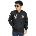 Jaket Bomber Sukajan Japan Dragon Black