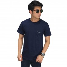 Basic T-Shirt With Pocket Navy