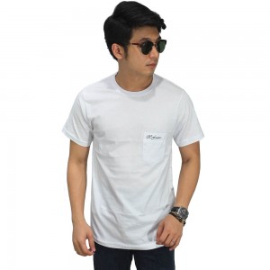 Basic T-Shirt With Pocket White