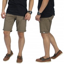 Celana Pendek Chino With List Mocha