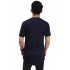 Longline T-Shirt Basic Navy