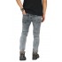 Biker Jeans Maskulin Snow Wash Grey