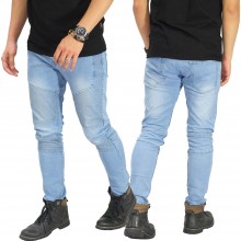 Jeans Biker Extend Soft Blue