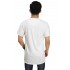 Longline Asymmetric T-Shirt White