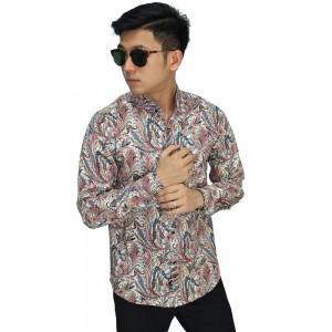 Kemeja Batik Ethnic Leaf