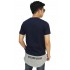 Longline T-Shirt Lets Just Go Away Navy