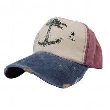 Topi Classic Anchor Red